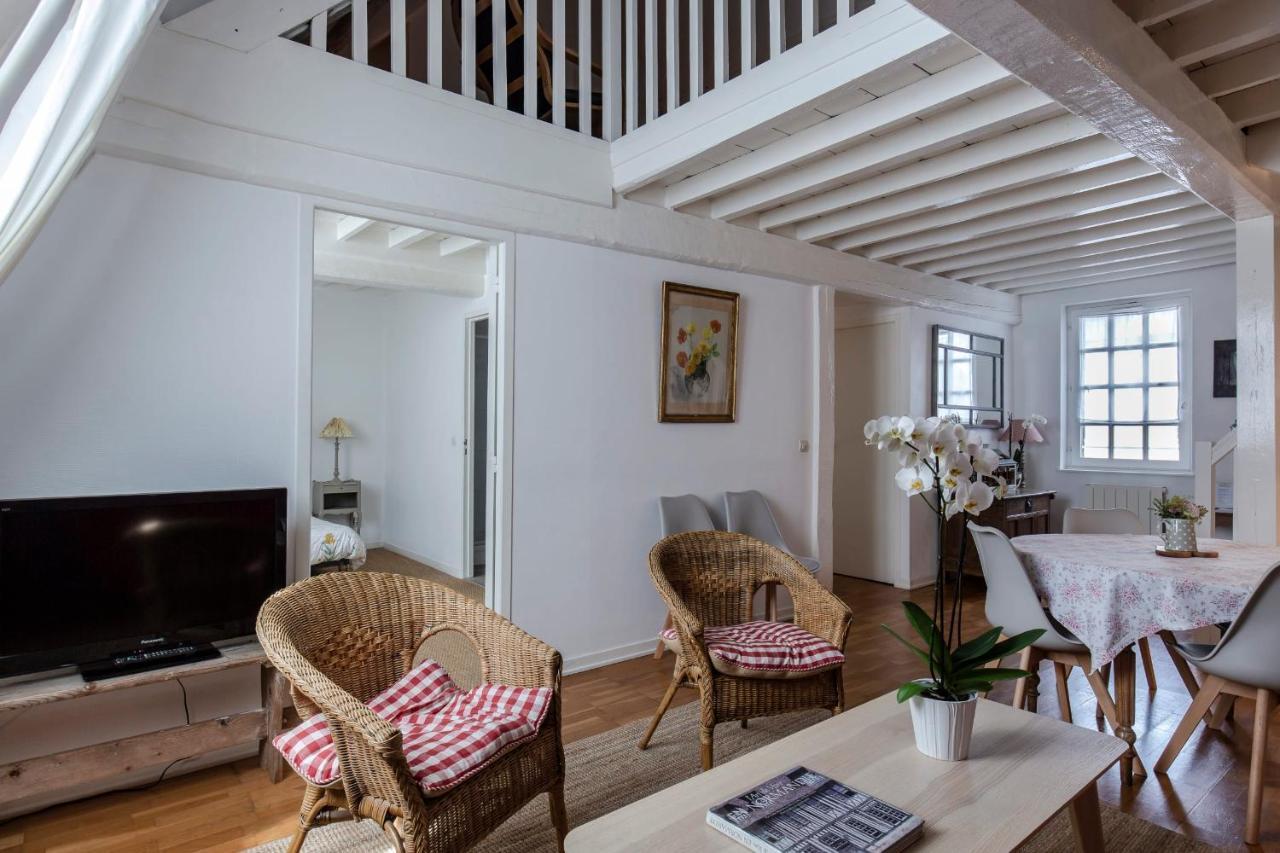 La Grande Cabane - 2 Bedrooms - 2 Bathrooms - 90M2 - Full Center 翁弗勒尔 外观 照片